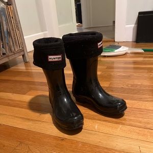 Hunter rain boots
